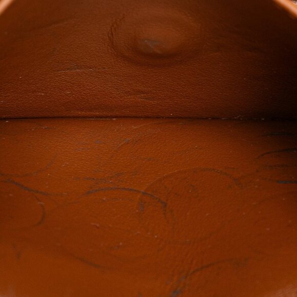 CELINE Brown Leather Wallet - Picture 4 of 10